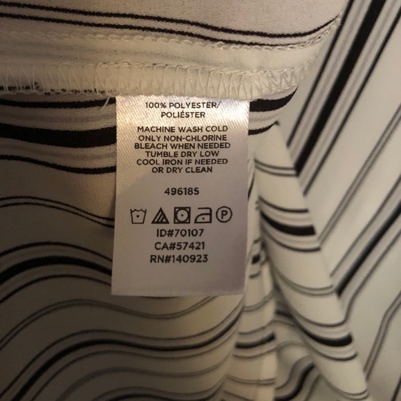 Striped blouse - button back - Picture 3 of 5